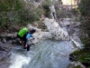 Entrée dans le canyon : elle est froide !