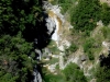 La première cascade vue du chemin