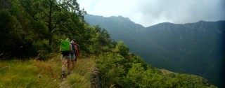 Sur la marche d'approche