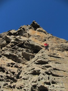 Kati dans un 6c+