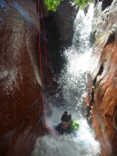 Plus on descend, plus il y a d'eau