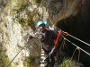 Lamine sur le pont suspendu