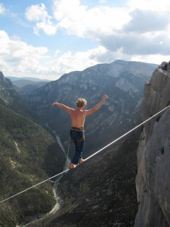 Mich se ballade à 300m de haut